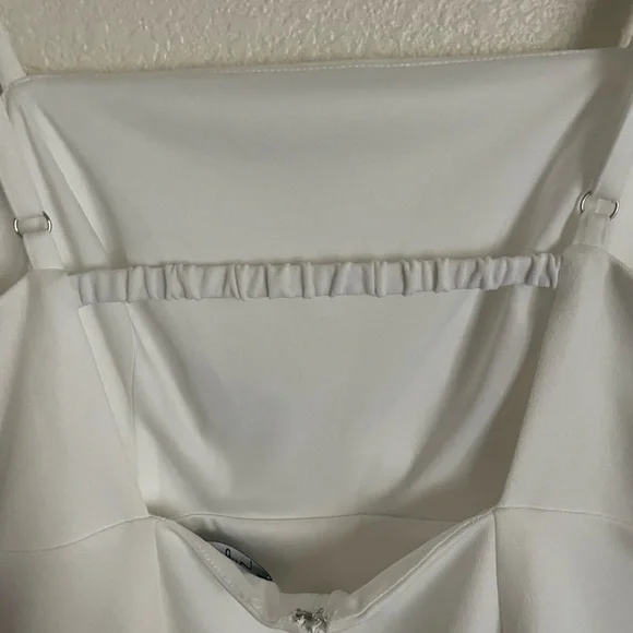Lulus Amazing Appeal White Backless Bodycon Mini Dress XL - Picture 6 of 12